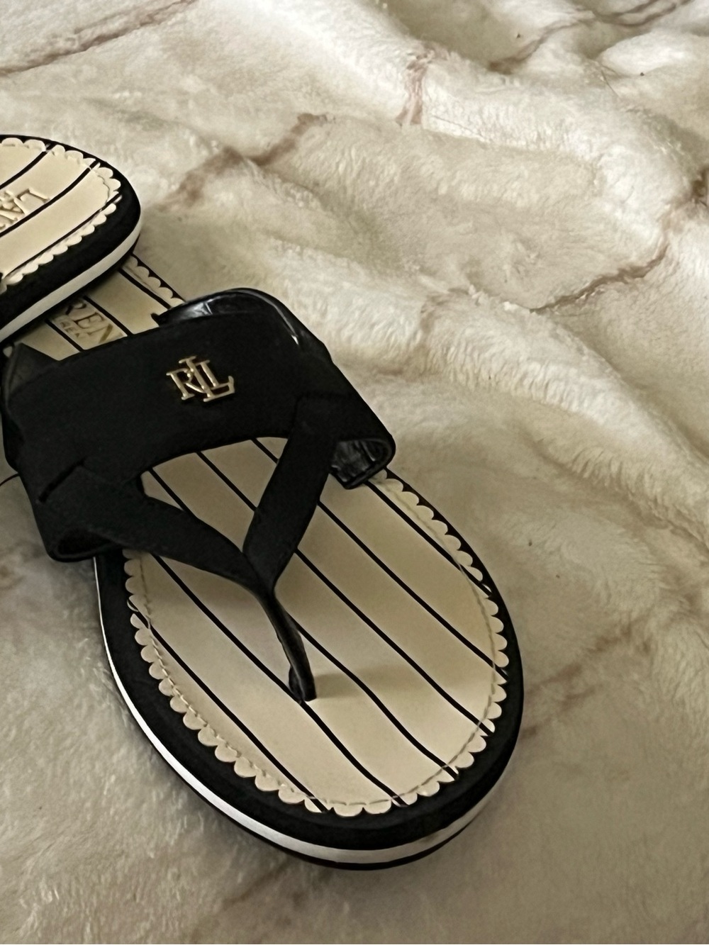 Ralph Lauren flip flops